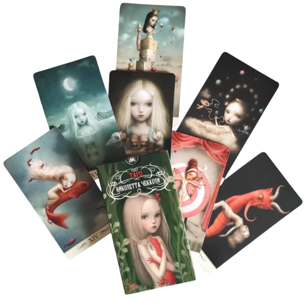 Nicolette Checcoli Tarot - 78 cards (without frame)