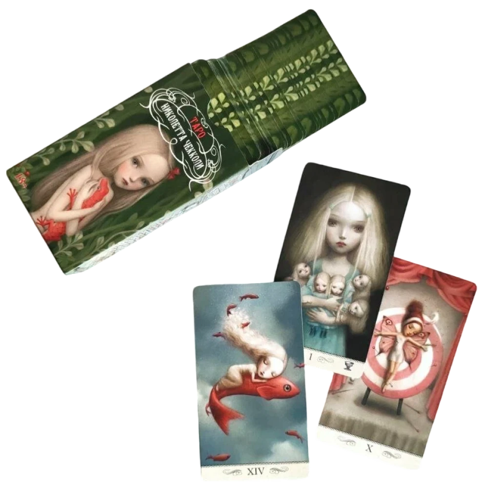 Nicolette Checcoli Tarot - 78 cards (without frame)