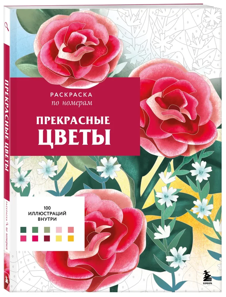 Beautiful Flowers. Paint by Numbers