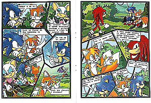Comics. Adventures on the Island