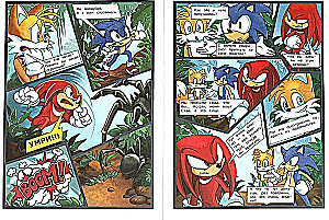 Comics. Adventures on the Island