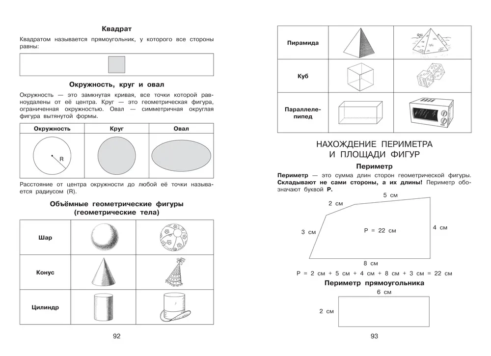Wszystkie zasady w obrazkach. Język rosyjski i matematyka
