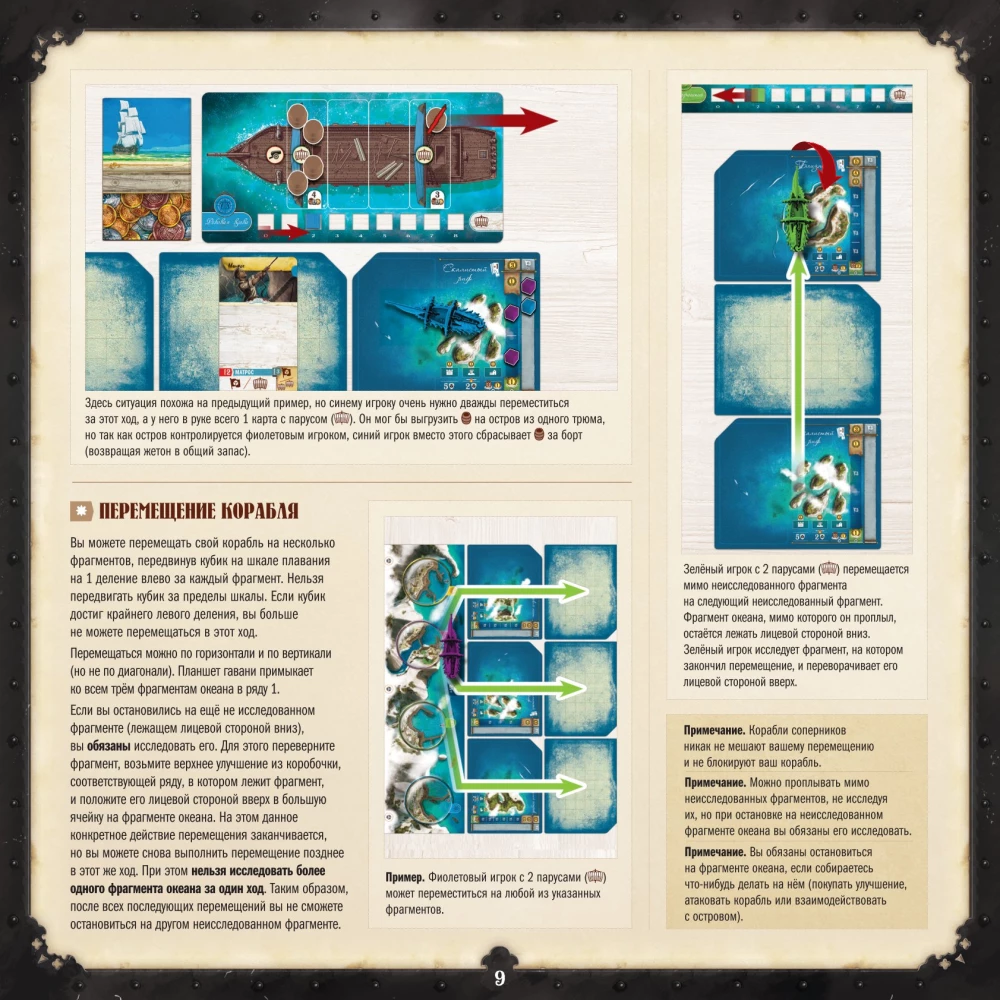Tabletop Game - Dead Reckoning. Legends of the Seas