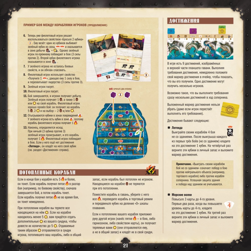 Tabletop Game - Dead Reckoning. Legends of the Seas