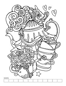 Coloring Book - A Journey to Wonderland
