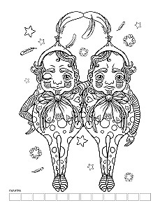 Coloring Book Journey to Wonderland