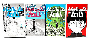 Mob Psycho 100: Tom 5. Tom 6. Tom 7. Tom 8 (zestaw 4 książek)