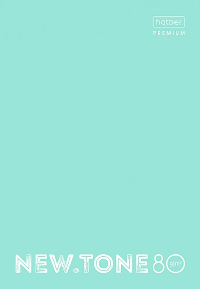 Тетрадь NewTone Pastel - Мята, А4 (клетка)