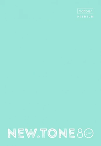 NewTone Pastel Notebook - Mint, A4 (grid)