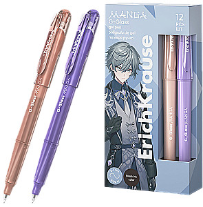 Długopis żelowy G-Glass Stick Manga, 0,5mm (czarny)