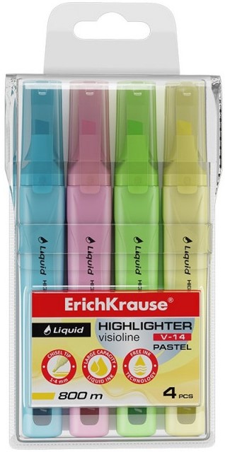 Teksta marķieri Liquid Visioline (4 krāsas)