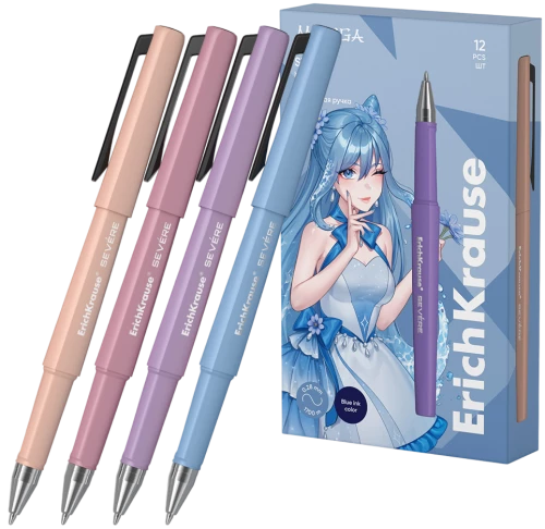 Severe Stic Manga Ballpoint Pen, 0.7mm (Blue)