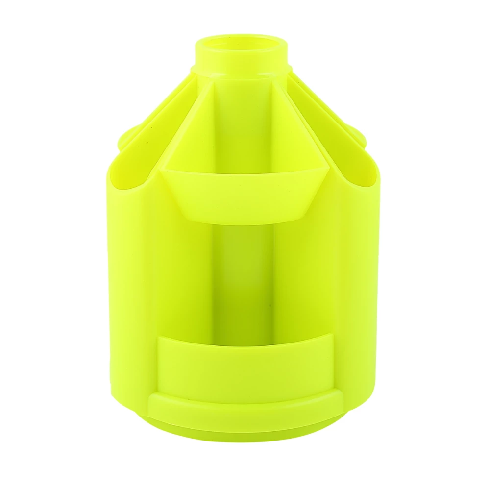 Zestaw biurowy, 14 elementów, obracający się, kolor żółty, Mini Desk, Neon Solid