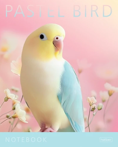 Notebook - Pastel Animals, A5, 96 sheets, grid, assorted