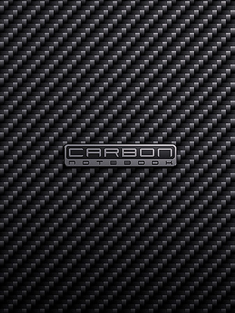 Business Notebook - CarbonStyle, A5, 80 sheets, grid