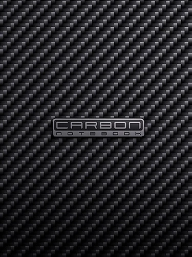 Business Notebook - CarbonStyle, A5, 80 sheets, grid
