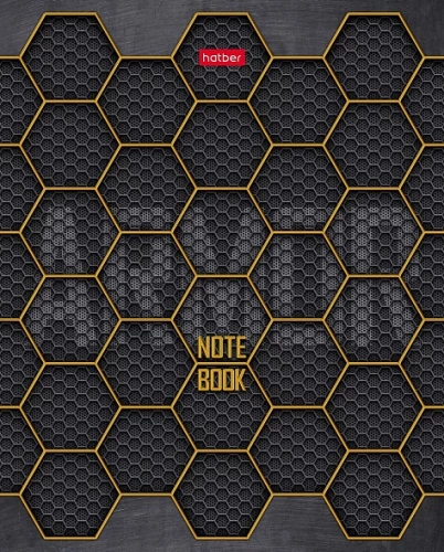 Notebook - Vector Lines, A5, 96 sheets, grid, assorted