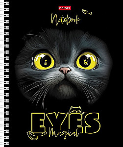 Notes - Magic Eyes, A5, 48 stron, kratka, w asortymencie