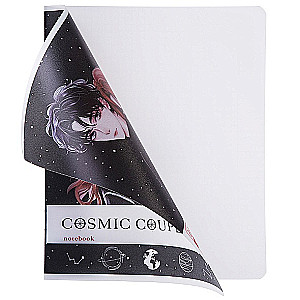 Notebook - Alpha Couple, A5, 48 sheets, grid, assorted