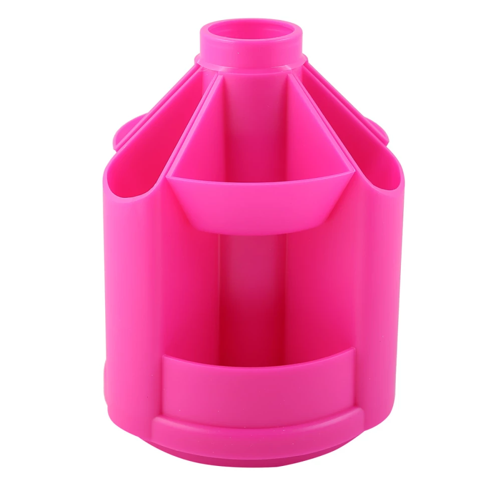 Zestaw biurowy, 14 przedmiotów, obrotowy, kolor różowy, Mini Desk Neon Solid
