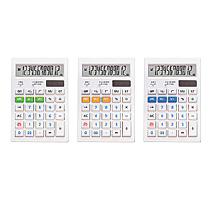 Kalkulator biurkowy 12-Cyfrowy - White CC-352 Classic, asortyment