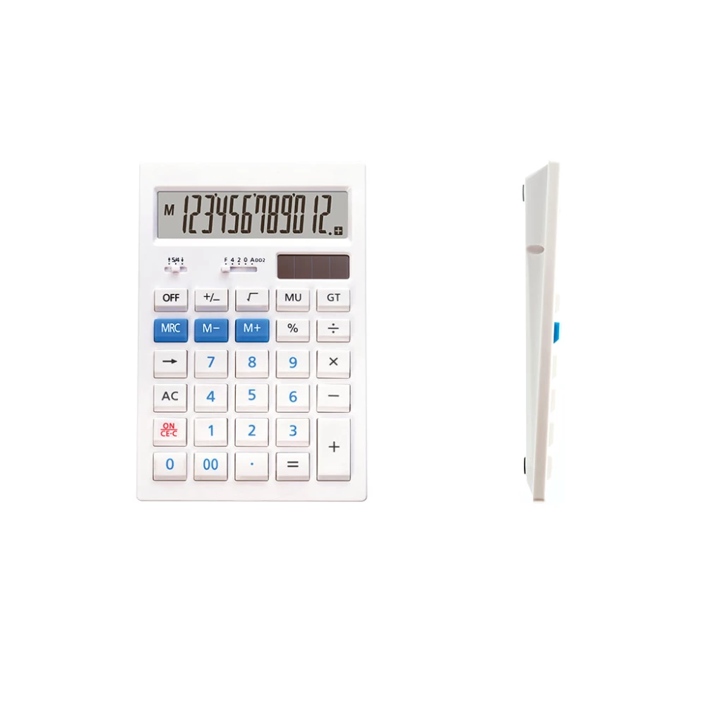 Kalkulator biurkowy 12-Cyfrowy - White CC-352 Classic, asortyment