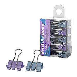 Zaciski do papieru Energy Save - Manga, 19 mm, asortyment
