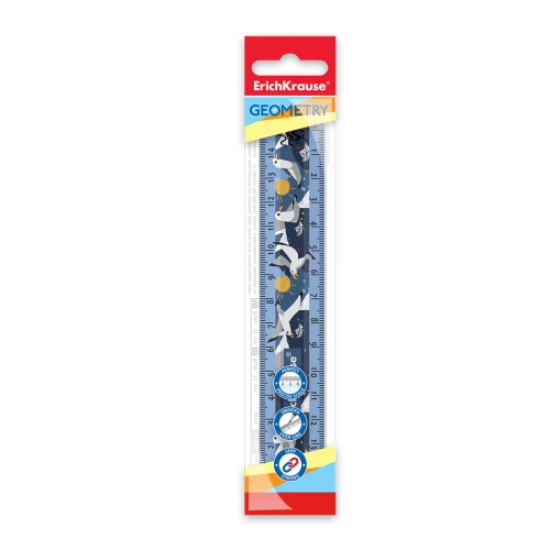 Plastic Ruler - Sakhalin, 15cm