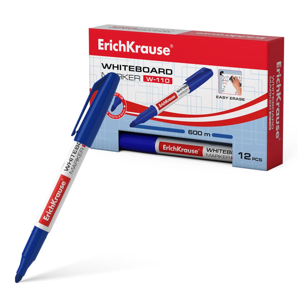Marker do tablic W-110, niebieski