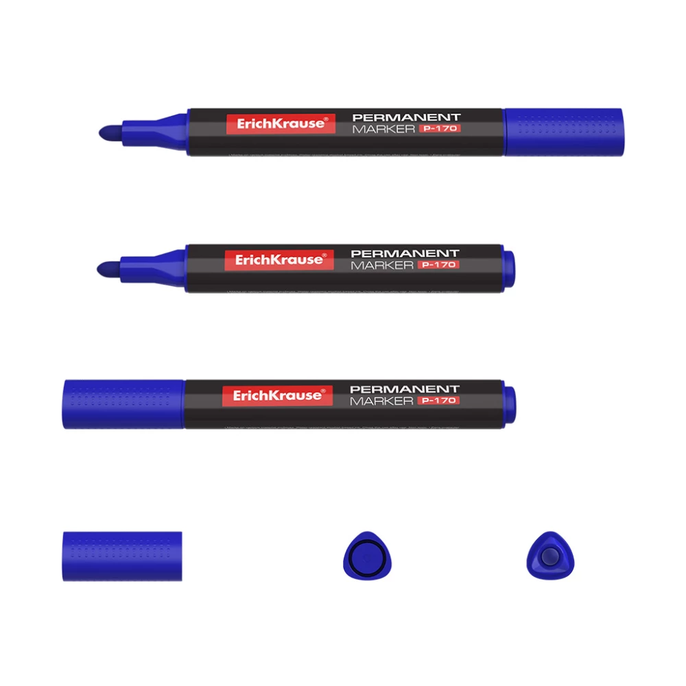Marker permanentny ErichKrause P-170, niebieski