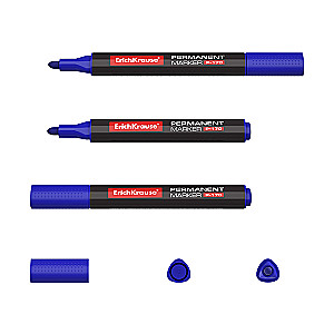 Marker permanentny ErichKrause P-170, niebieski