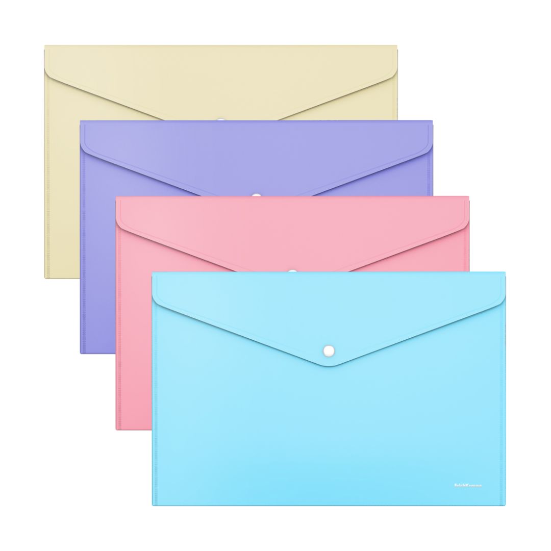 A4 formāta mapīte - Glossy Pastel, dažādās krāsās