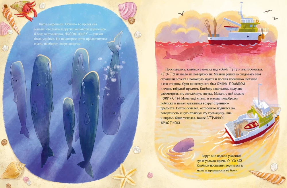 Little Whale. Adventures in the Ocean