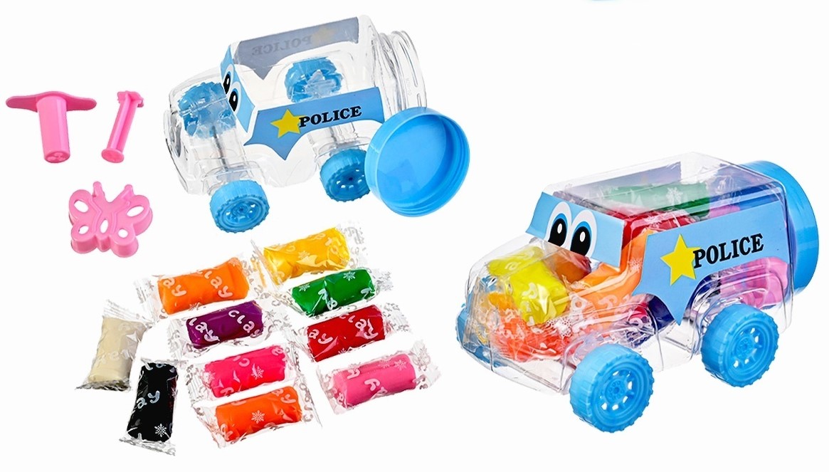 Minkštas plastilinas - Mašinėlė