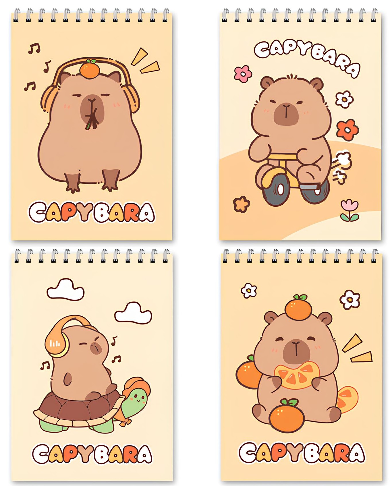 Bloknoti - Kapibara, dažādībā