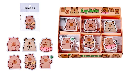 Eraser - Capybara, assorted