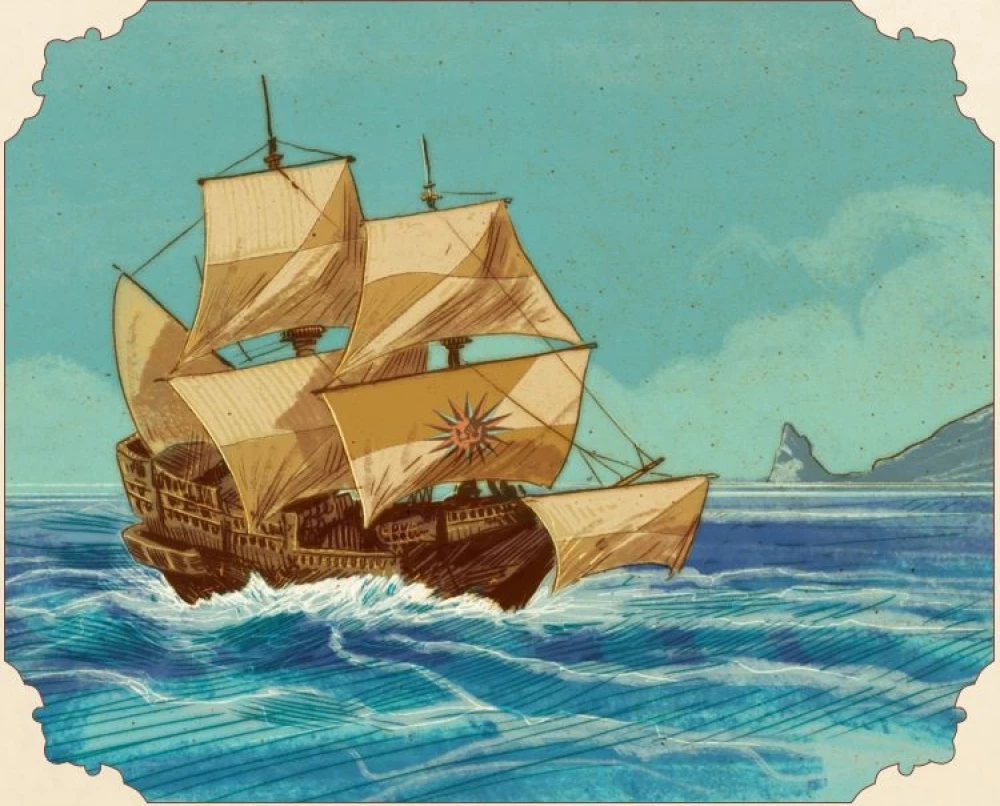 Board game - Legends of the Seas. Age of Privateering (expansion)