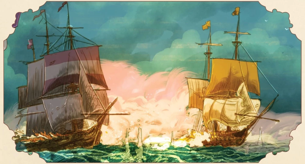 Board game - Legends of the Seas. Age of Privateering (expansion)