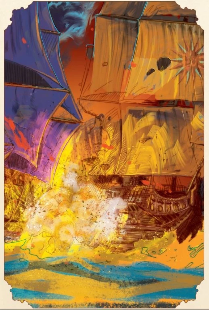 Board game - Legends of the Seas. Age of Privateering (expansion)