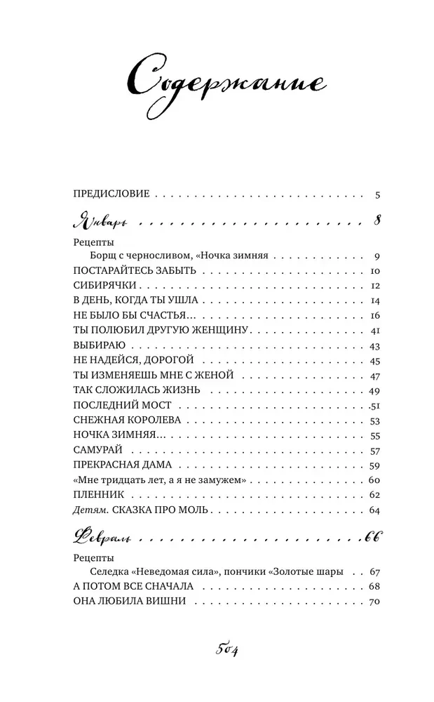 Recipes of Happiness
