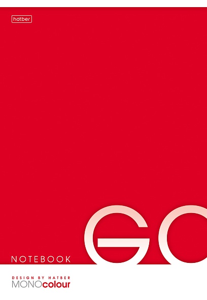 Тетрадь -  Mono/colour, А4, 96 листов, клетка, в ассортименте