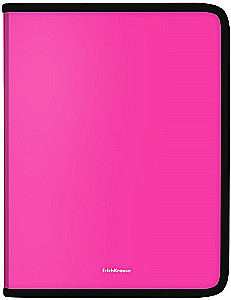 Folder A4+ na zamek do zeszytów Matt Neon (asortyment)
