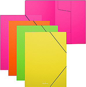 Folder na gumkach Matt Neon (asortyment)