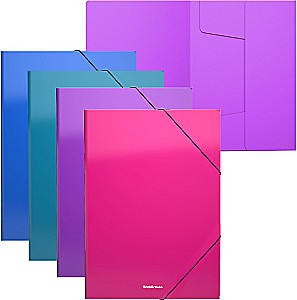 Folder A4 na gumkach Matt Vivid (asortyment)