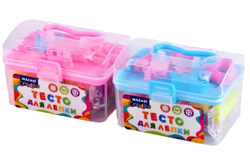 Modeling dough TREASURE CHEST, 2 colors assorted