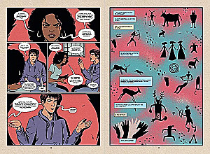 His name is Banksy. Graphic novel