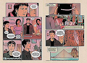 His name is Banksy. Graphic novel