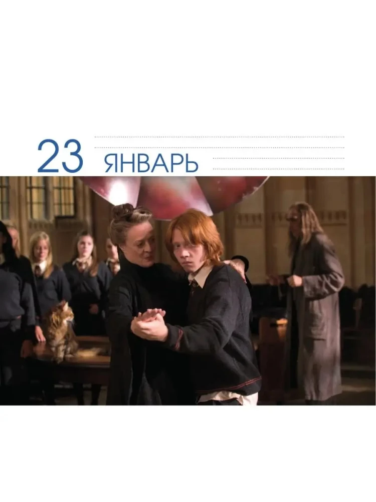 Harry Potter. Multi-Year Desk Calendar in a Case