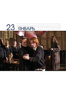 Harry Potter. Multi-Year Desk Calendar in a Case
