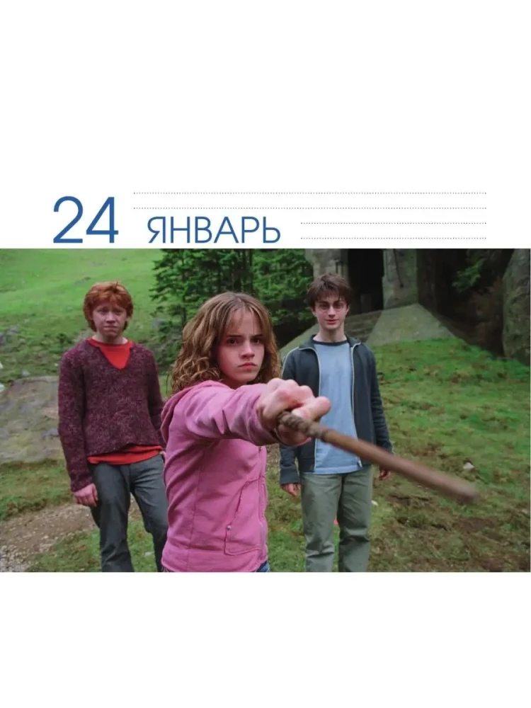 Harry Potter. Multi-Year Desk Calendar in a Case